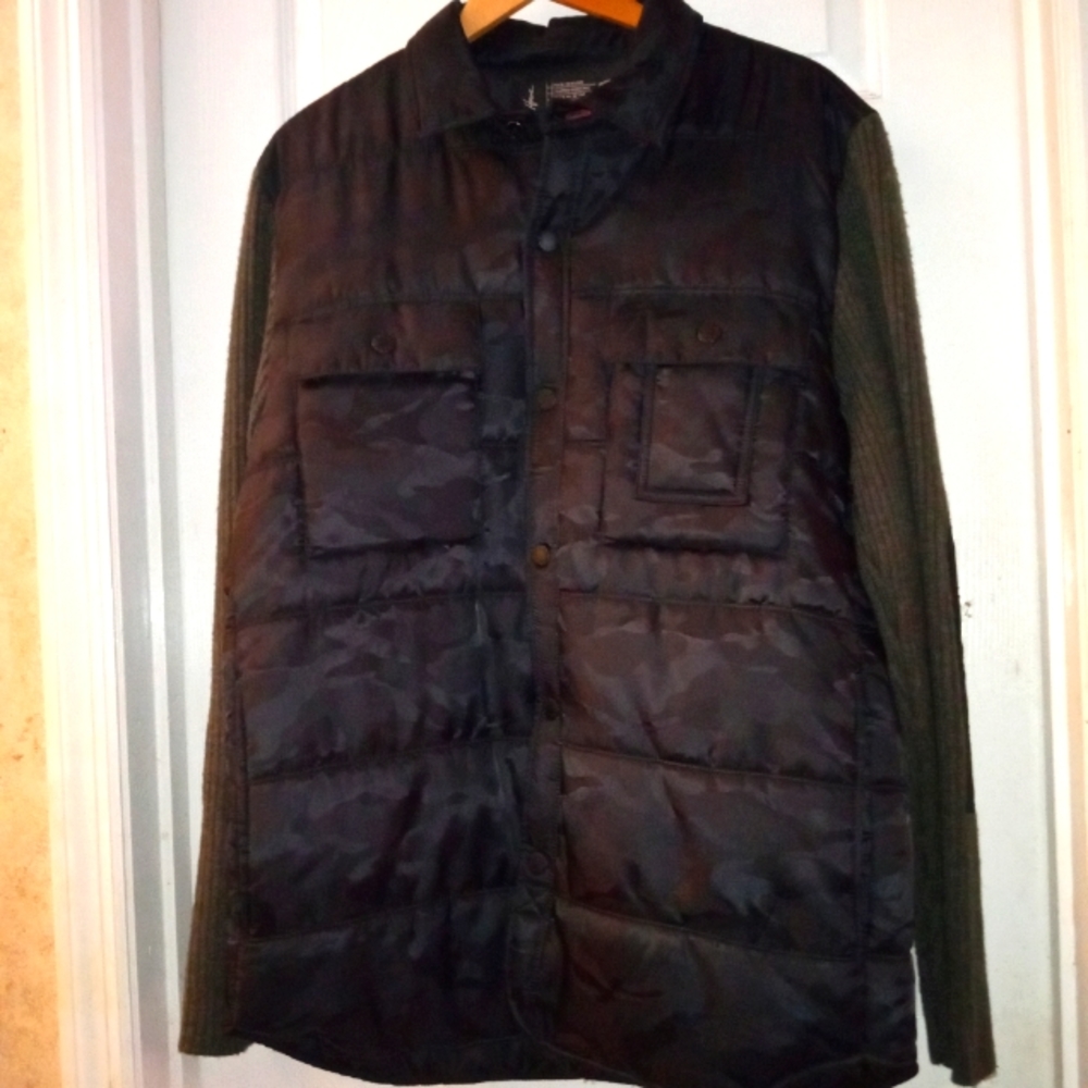 Howe Men's Quilted/ Wool Jacket ( XL)